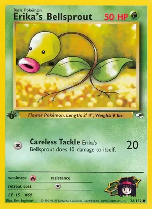 Erika's Bellsprout - Ken Sugimori