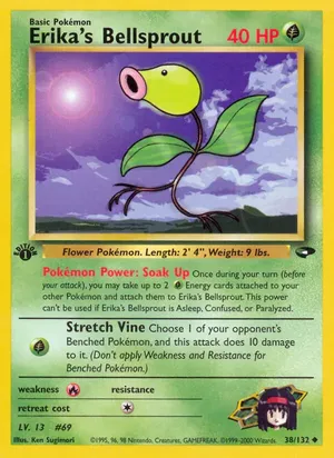 Erika's Bellsprout - Ken Sugimori