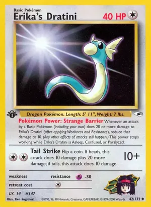 Erika's Dratini - Ken Sugimori