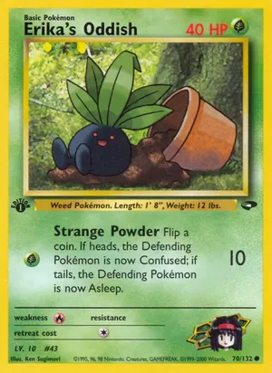 Erika's Oddish - Ken Sugimori