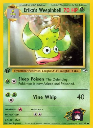 Erika's Weepinbell - Ken Sugimori