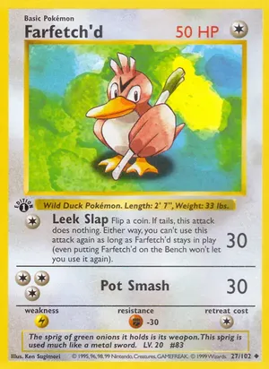 Farfetch'd - Ken Sugimori