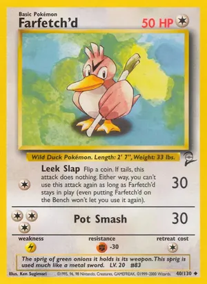 Farfetch'd - Ken Sugimori