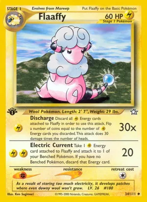 Flaaffy - Ken Sugimori