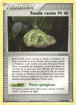 Fossile racine