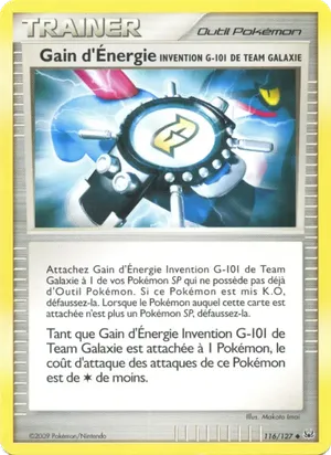 Gain d'Énergie Invention G-101 de Team Galaxie