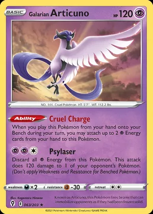 Articuno de Galar image