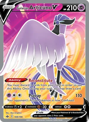 Galarian Articuno V - 5ban Graphics