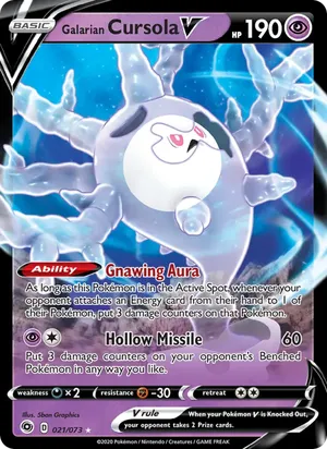 Galarian Cursola V - 5ban Graphics