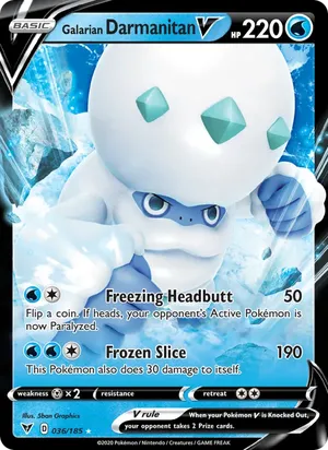 Galarian Darmanitan V - 5ban Graphics
