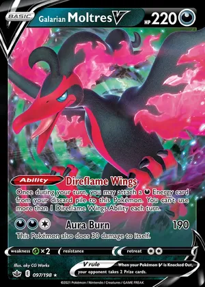 Galarian Moltres V image