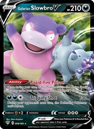 Galarian Slowbro V - 5ban Graphics