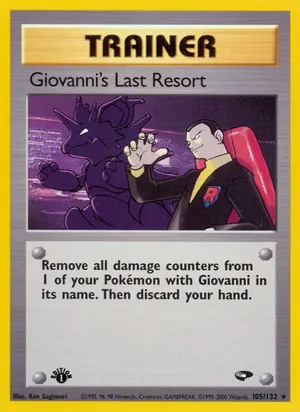 Giovanni's Last Resort - Ken Sugimori