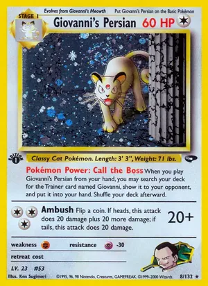 Giovanni's Persian - Ken Sugimori