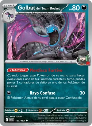 Golbat del Team Rocket