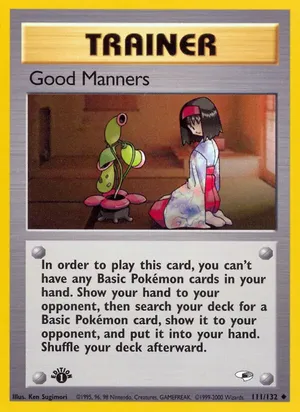 Good Manners - Ken Sugimori