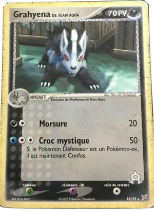 Grahyena de Team Aqua