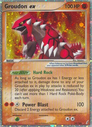 Groudon ex - Takabon
