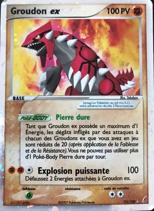 Groudon ex - Takabon