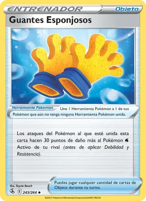 Guantes Esponjosos