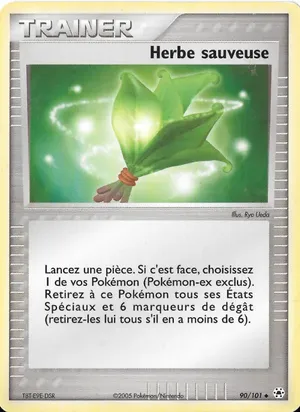 Herbe sauveuse