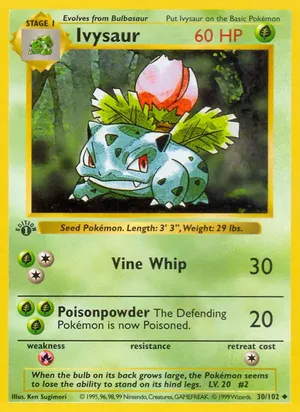 Ivysaur - Ken Sugimori