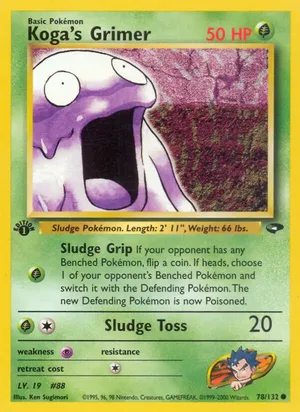 Koga's Grimer - Ken Sugimori