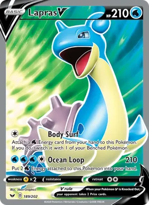 Lapras V - 5ban Graphics