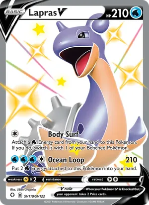 Lapras V - 5ban Graphics