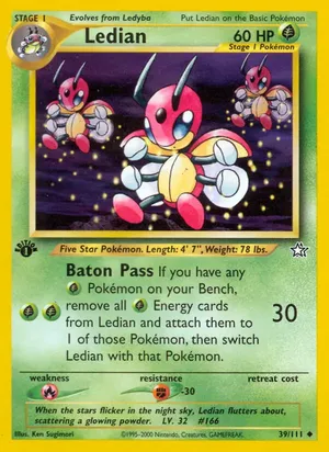 Ledian - Ken Sugimori