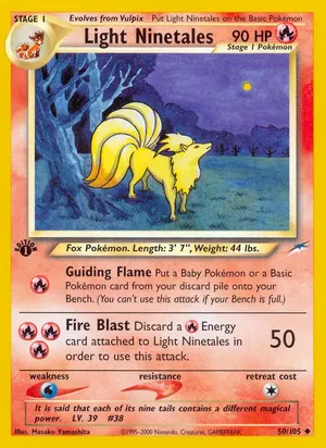 Ninetales Luminoso