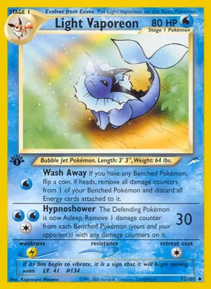 Light Vaporeon - Kagemaru Himeno