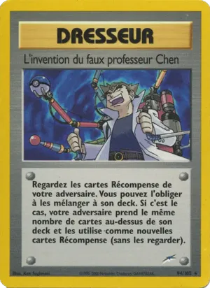 L'invention du faux professeur Chen