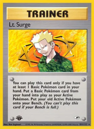 Lt. Surge - Ken Sugimori