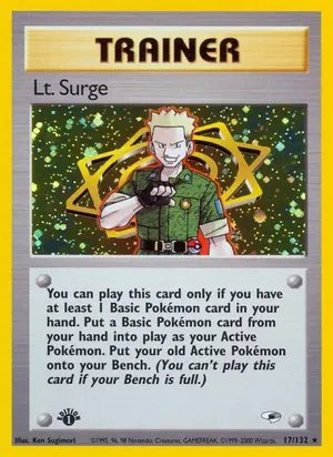 Lt. Surge - Ken Sugimori