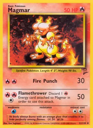 Magmar - Ken Sugimori