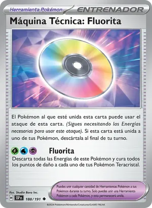 Máquina Técnica: Fluorita