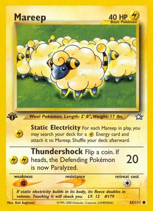 Mareep - Ken Sugimori