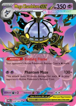 Mega Chandelure-ex image