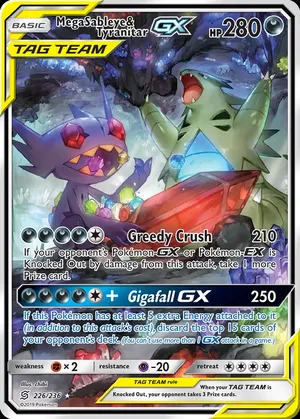 Mega Ténéfix & Tyranitar-GX