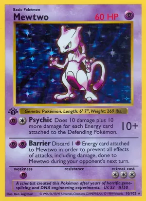 Mewtwo - Ken Sugimori