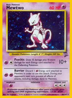 Mewtwo - Ken Sugimori