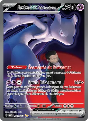 Mewtwo-ex de la Team Rocket