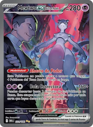 Mewtwo ex del Team Rocket