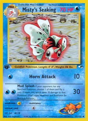 Misty's Seaking - Ken Sugimori