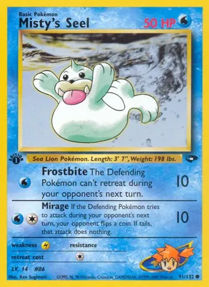 Misty's Seel - Ken Sugimori