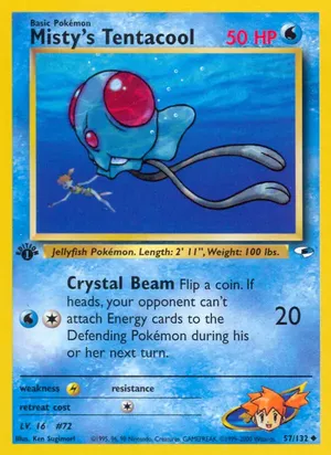 Misty's Tentacool - Ken Sugimori