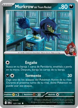 Murkrow del Team Rocket