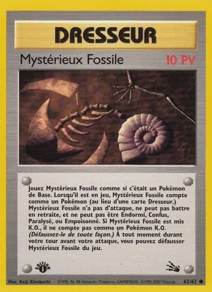 Mystérieux Fossile