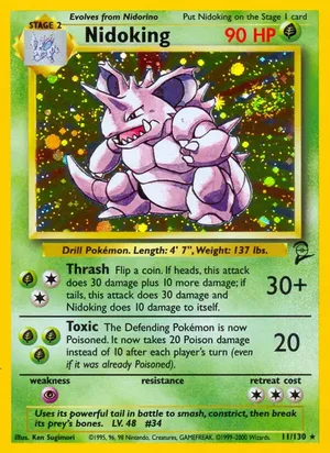 Nidoking - Ken Sugimori